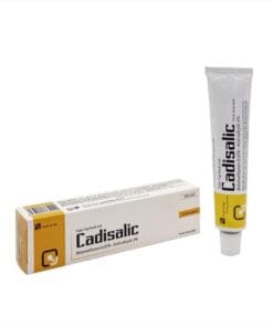 Thuốc mỡ bôi da Cadisalic 15g điều trị vảy nến khô, da bong tróc, viêm da cơ địa, dị ứng da