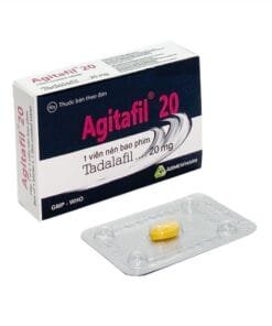 Agitafil 20mg Agimexpharm Tadalafil 20mg điều trị rối loạn cương dương