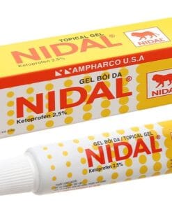 Gel bôi da NIDAL 30g giảm đau xương khớp