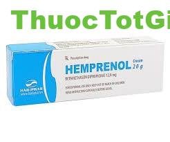 Hemprenol Cream 20g (Betamethason) HADIPHAR điều trị ngứa, vảy nến, chàm, viêm da tiếp xúc