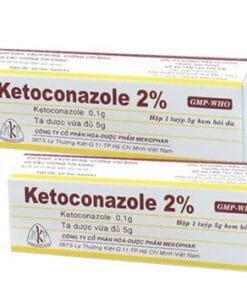 Ketoconazole 2% Cream Mekophar điều trị nấm da, viêm da tiết bã, nấm da đầu