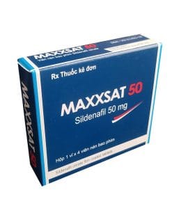 MAXXSAT 50 (Sildenafil 50mg) – Thuốc trị rối loạn cương dương, tăng sinh lý nam hiệu quả
