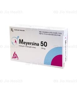 Meyersina 50 (Sildenafil 50mg) hộp 1 vỉ x 4 viên