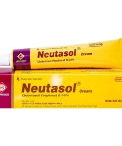 Neutasol Cream 30g (Clobetasol propionat 0.05%) MEDIPHARCO kem bôi điều trị vảy nến, ngứa, chàm, viêm da cơ địa, dị ứng da