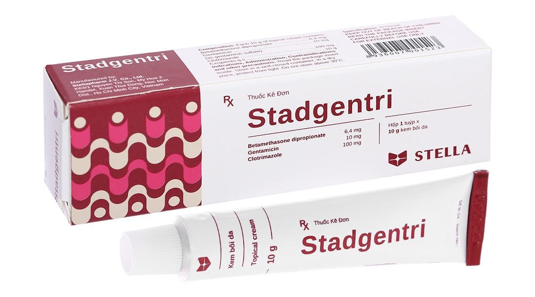 Stadgentri Cream 10g Stella điều trị các bệnh về da, chàm 4 Kem bôi Stadgentri Stella 10g