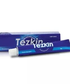 Tezkin cream 10g (Terbinafine hydrochloride 1%) diều trị nấm bàn chân. nấm bẹn, nấm móng, lang ben