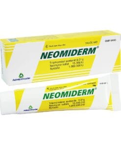 Thuốc mỡ Neomiderm 10g Agimexpharm bôi da trị viêm da cơ địa nhiễm trùng, ngứa da nhiễm trùng