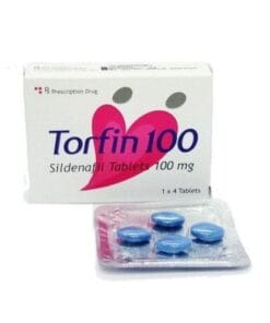 TORFIN 100 (Sildenafil 100mg) điều trị rối loạn cương dương nam