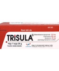 Trisula Cream 20g An Thiên điều trị nấm ngứa ngoài da, viêm da cơ địa, dị ứng da
