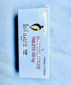 Intagra 100 (Sildenafil 100mg) Intas điều trị tình trạng rối loạn cương dương (1 vỉ x 4 viên) 1 Intagra 100