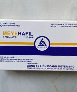 Thuốc MEYERAFIL 20 (Tadalafil 20)- Điều trị rối loạn cương dương