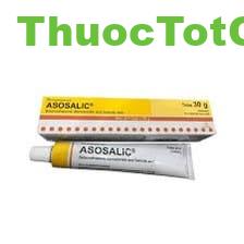 Thuốc mỡ Asosalic 30g Replek điều trị sừng hóa, khô da, vảy nến khô, bong tróc da (thay thế Candisalic)