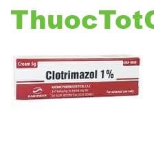 Kem bôi nấm Clotrimazol 1% Hadiphar điều trị nấm da phổ rộng, hắc lào, lang ben, nấm bẹn, nấm móng