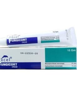 Kem bôi Axcel Fungicort Cream điều trị nấm ngứa da, viêm da, dị ứng ngoài da (15g)