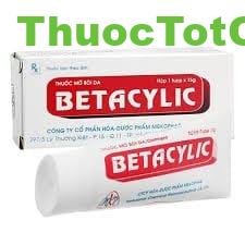 Thuốc mỡ Betacylic Mekophar điều trị bệnh vẩy nến da khô, vảy da dầu(15g)