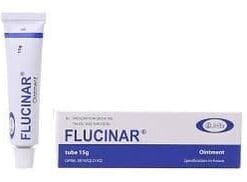 Thuốc mỡ Flucinar ointment 15g Jelfa điều trị viêm da cơ địa từ nhẹ đến vừa dùng được cho trẻ em