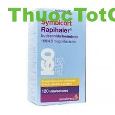 Symbicort Rapihaler 160/4.5mcg điều trị hen suyễn bình 120 liều xịt