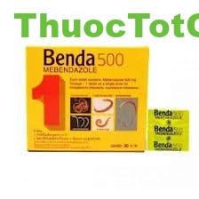 Thuốc Benda BENDA 500 (Mebendazol 500mg) Thai Nakorn Patana điều trị nhiễm giun đường ruột