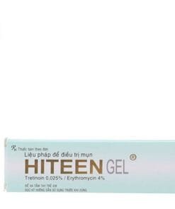 HITEEN GEL trị mụn tuýp 10g trị mụn viêm, mụn thâm, mụn mủ, mụn trứng cá