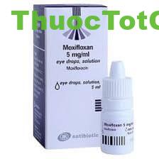 Thuốc nhỏ mắt Moxifloxacin 5mg/ml eye drops solution