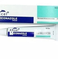 Axcel Miconazole Cream 15g (Miconazole nitrate 2%) điều trị nấm da, nấm âm đạo, lang ben, nấm đồng tiền