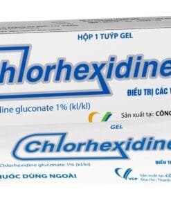 Gel CHLORHEXIDINE 1% VCP tuýp 20g điều trị nhiễm khuẩn răng miệng, sát trùng răng miệng, viêm nướu
