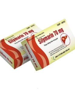 Silymarin 70mg VCP điều trị bệnh xơ gan, viêm gan mạn tính, giải độc gan, tăng cường chức năng gan hiệu quả (thay thế Liverton 70mg)