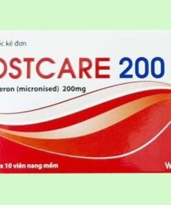 Thuốc Postcare 200 (Progesterone 200mg) điều trị vô sinh, kinh nguyệt không đều