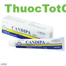 Kem bôi nấm CANDIPA (Clotrimazol 1%) tuýp 10g Apimed điều trị nấm ngoài da, hắc lào, lang ben, nấm móng