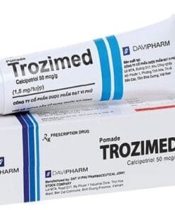 Kem bôi Trozimed tuýp 30g Davipharm điều trị vảy nến mảng