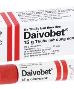 Thuốc mỡ Daivobet 15g LEO hàng Châu Âu- bôi ngoài da điều trị bệnh vảy nến ngoài da