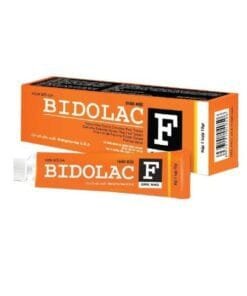 Kem bôi nấm ngứa thảo dược BIDOLAC F tuýp 10g Bidopharma U.S.A