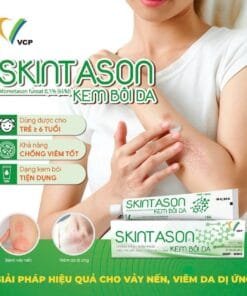 Kem bôi da Skintason VCP 15g điều trị viêm và ngứa bệnh vẩy nến (thay thế Momate) 1 skintason