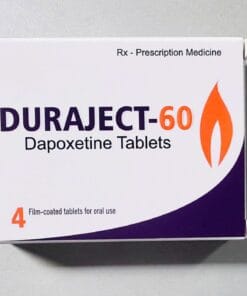 Thuốc Duraject 60 Allegens (Dapoxetine 60mg) h/4v điều trị xuất tinh sớm, xuất tinh nhanh ngoài mong muốn