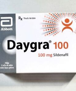 thuốc Daygra 100 Abbott h/4v điều trị rối loạn cương dương, liệt dương