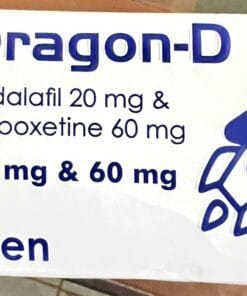 Thuốc Dragon-D hộp 4 viên điều trị khó cương dương, xuất tinh sớm