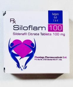 Thuốc Siloflam 100 mg Flamingo h/4v điều trị rối loạn cương dương
