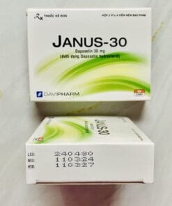 Thuốc JANUS-30 (Dapoxetin 30mg) Davipharm điều trị xuất tinh sớm