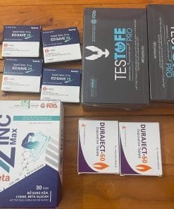 Thuốc Edsave 20 (Tadalafil 20mg) | Công dụng – Liều dùng – Giá bán 1 Testofe Duraject betazinc
