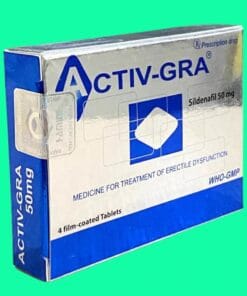 Thuốc Activ-GRA 50mg TW Mediplantex điều trị rối loạn cường dương ED