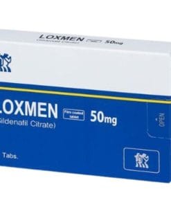 Thuốc Loxmen 50mg Euvipharm (Sildenafil 50mg) điều trị rlcd, dương vật khó cương cứng