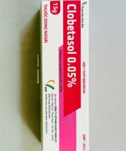 Thuốc Clobetasol 0.05% VCP tuýp 15g điều trị vảy nến, chàm, viêm da cơ địa 2 thuocClobetasol0.0515gvcp