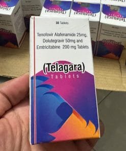 Thuốc Telagara hộp 30 viên (ARV 3 trong 1) kháng virus HIV