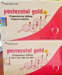 Thuốc Postezatal Gold (Progesteron 200mg) bổ sung nội tiết tố nữ