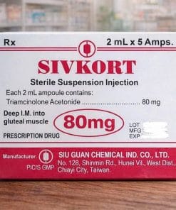 SIVKORT Triamcinolone Acetonide 80mg