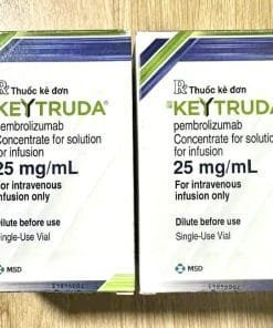 Thuốc Keytruda MSD 25mg/mL (PEMBROLIZUMAB) điều trị ung thư 1 Keytruda 25mg/ml MSD Pembrolizumab