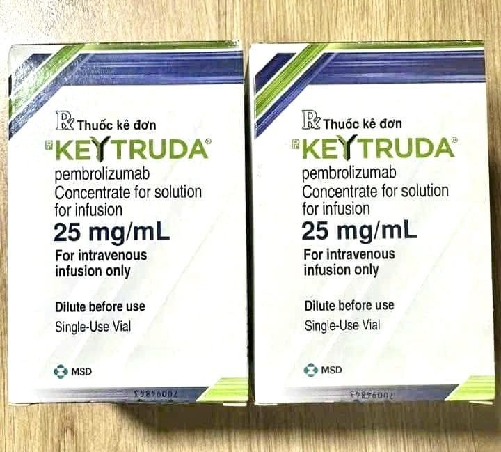 Keytruda 25mg/ml MSD Pembrolizumab Keytruda 25mg/ml MSD Pembrolizumab