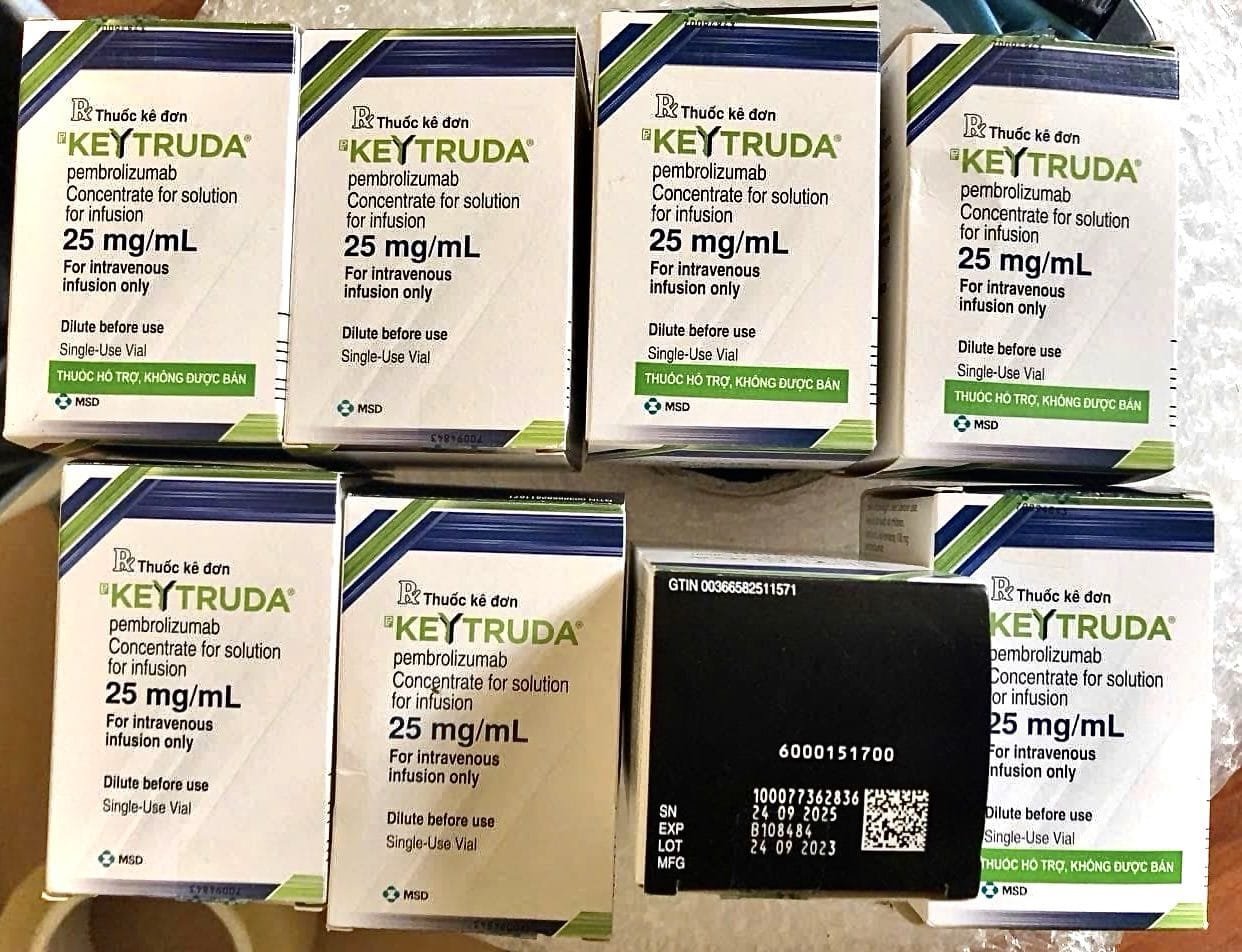 Keytruda 25mg/ml MSD Pembrolizumab Keytruda 25mg/ml MSD Pembrolizumab