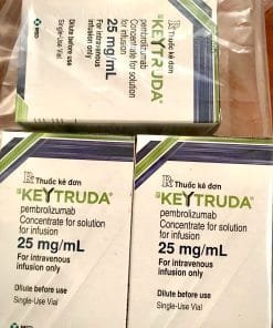 Thuốc Keytruda MSD 25mg/mL (PEMBROLIZUMAB) điều trị ung thư 3 Keytruda 25mg/ml MSD Pembrolizumab