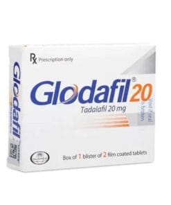 Thuốc Glodafil 20 GLOMED (Tadalafil 20mg) H/2v điều trị rối loạn cương dương ED